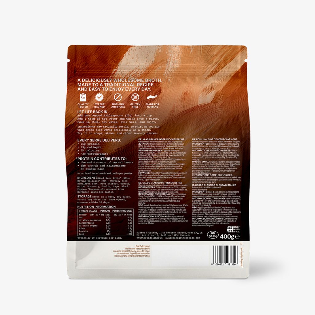 Grass Fed Beef Bone Broth - Classic Beef - Image 3