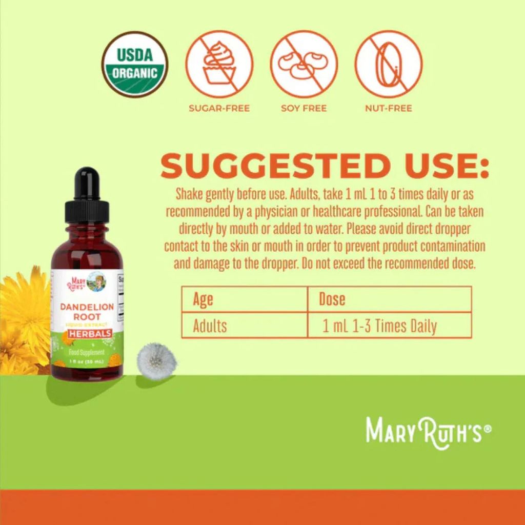 Dandelion Root Liquid Extract - Unflavoured - Image 3