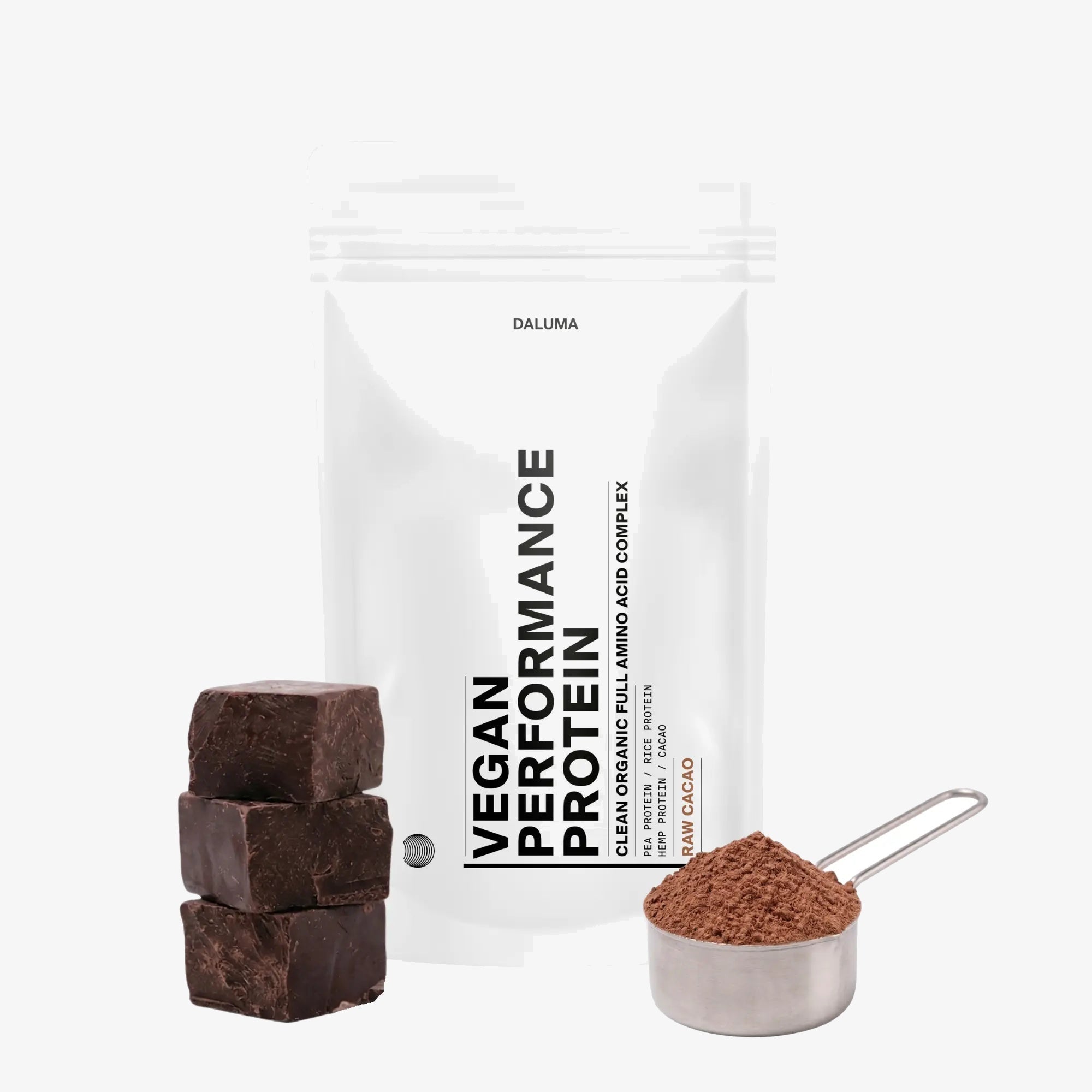Veganes Performance Protein · Roher Kakao 400 g - Image 1